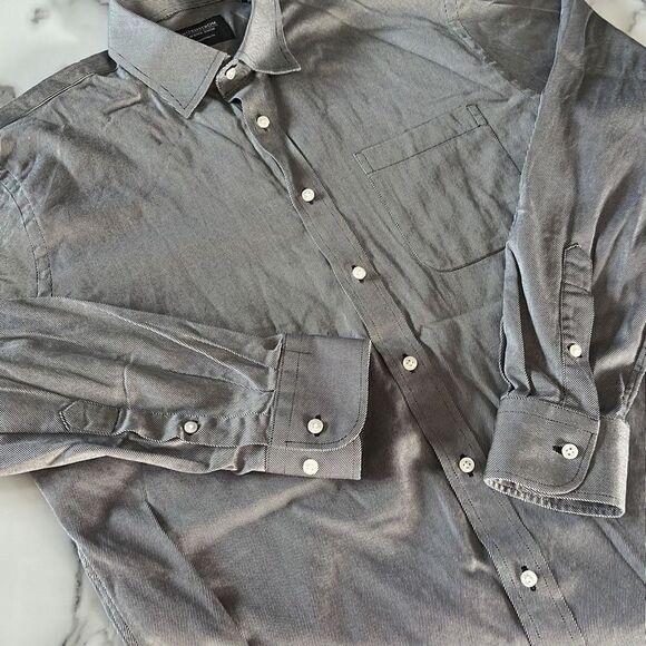 Nordstrom Mens Shop Traditional Fit Dress Shirt Sz. 15.5 34/35 - Picture 1 of 8
